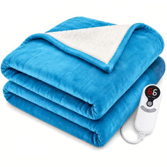 LUXIAN couverture pliée Ocean Breeze montrant design et couleur accueillante