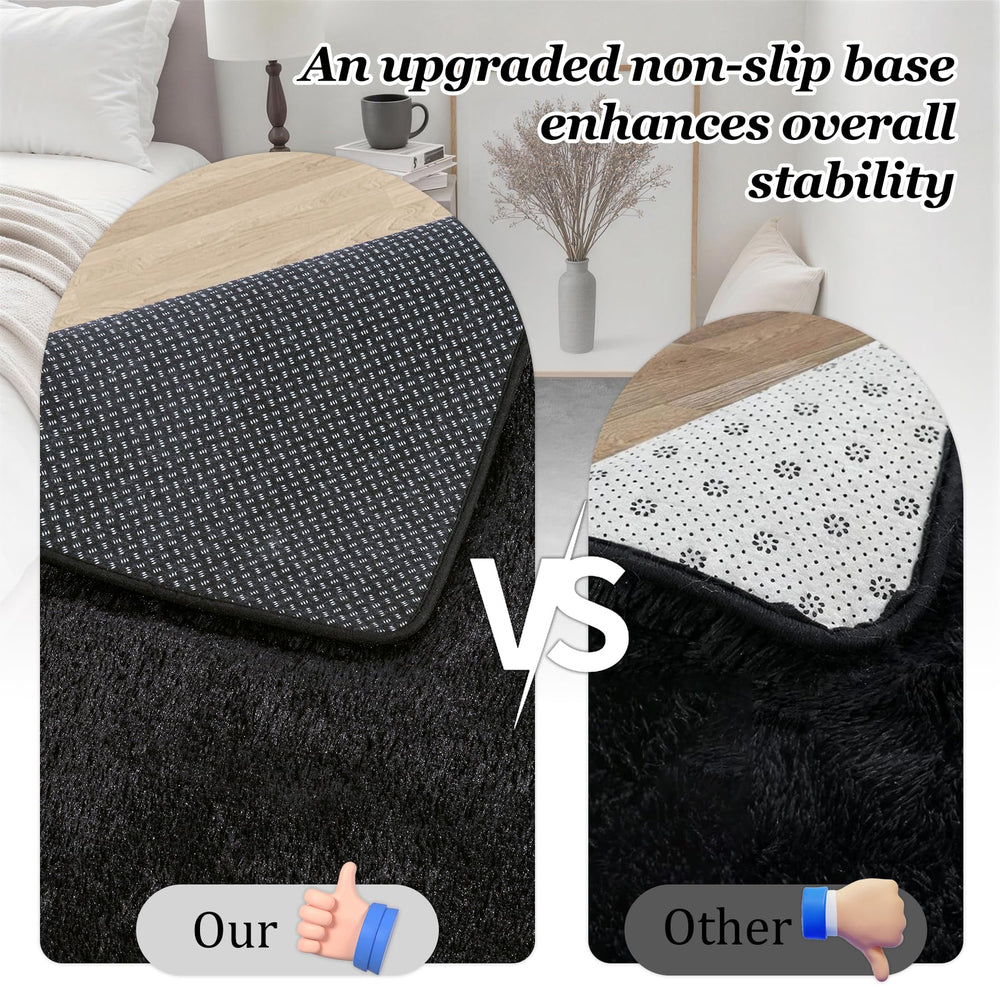 Luxturiy détail texture noire, aspect pelucheux et élégant