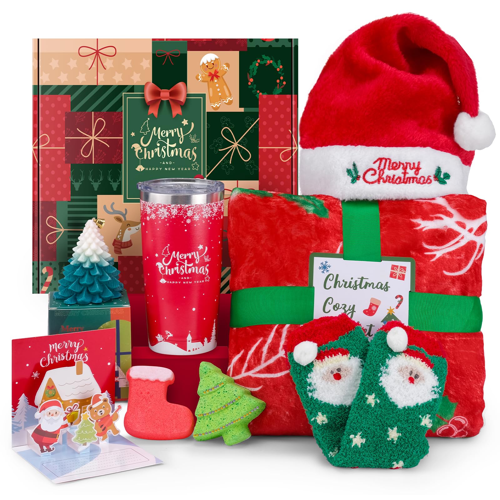 LUXULISH coffret ouvert montrant tous les articles pour surprendre et faire plaisir