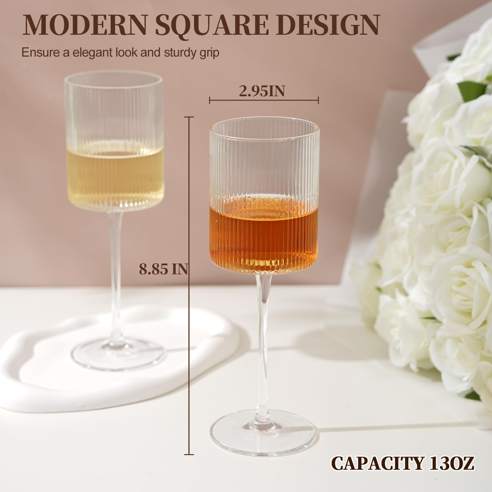 LUXULISH scène de table dressée, verres apportant style et convivialité