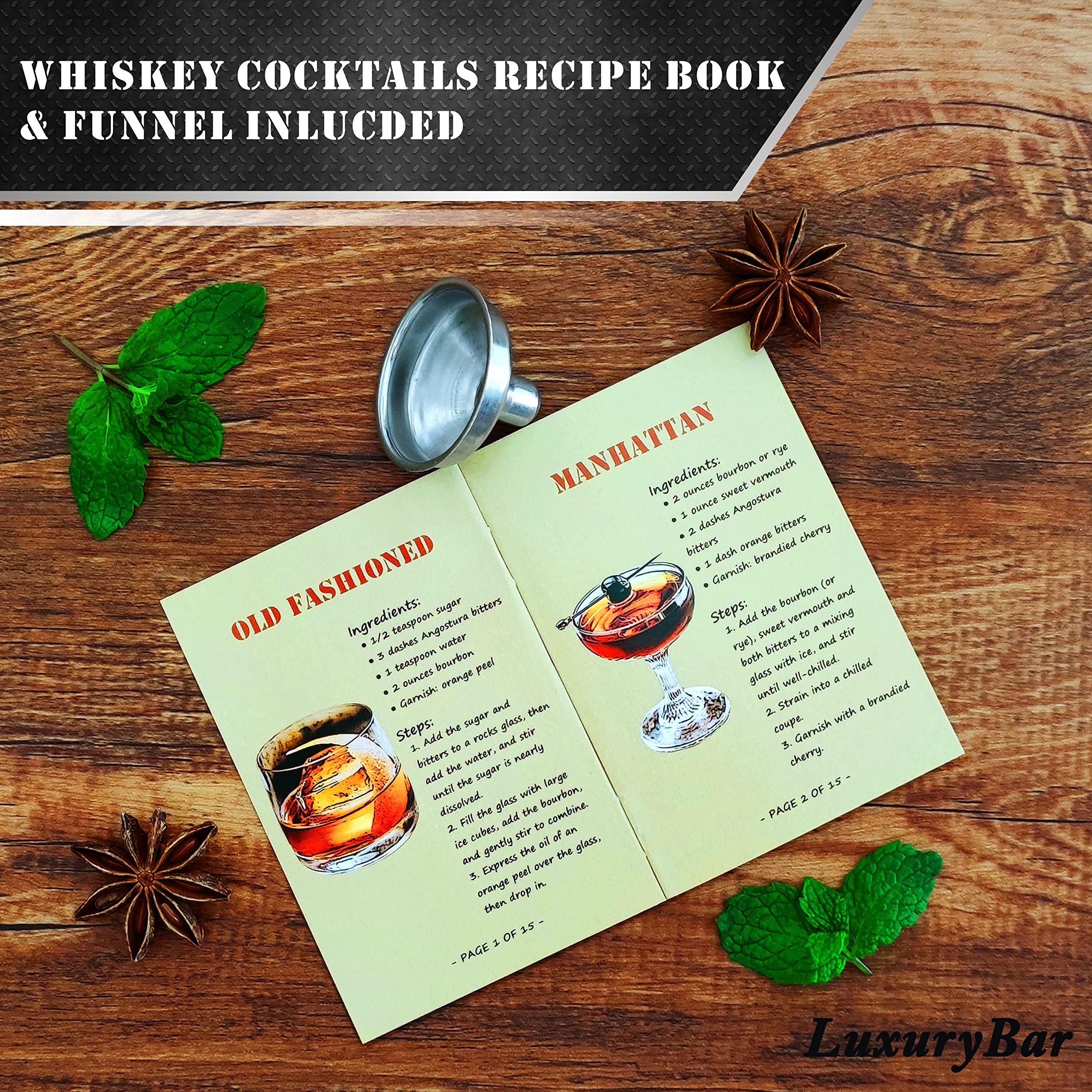 LuxuryBar coffret cadeau ouvert avec accessoires prêt à offrir