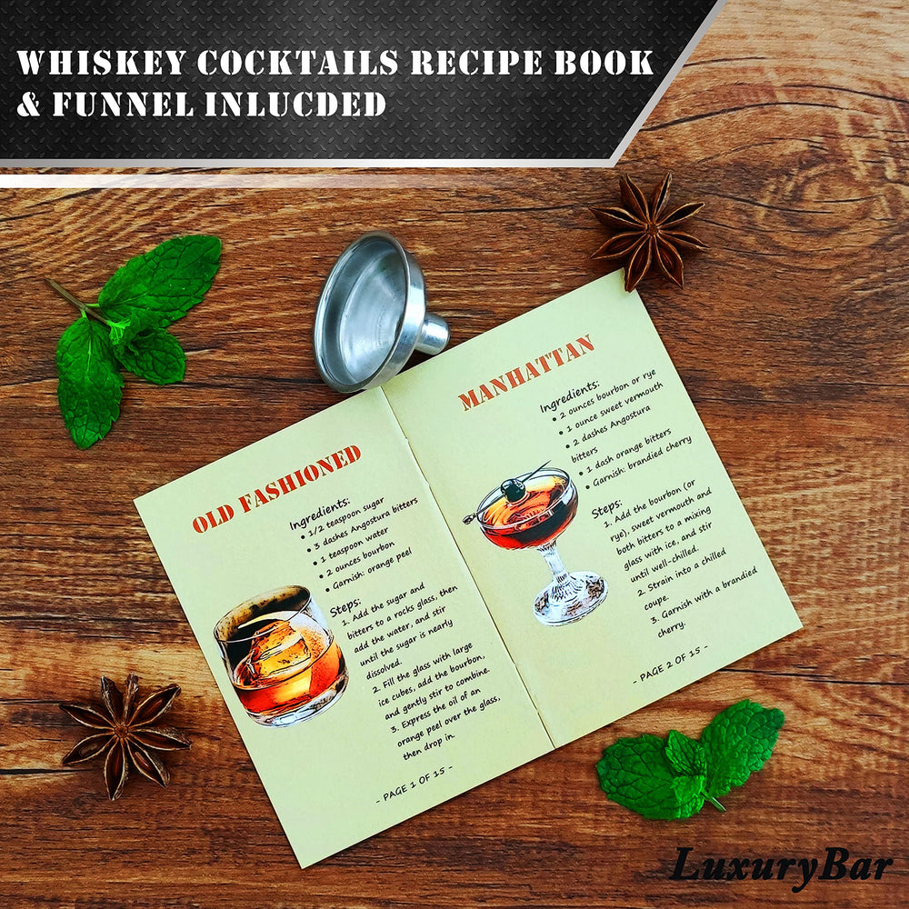 LuxuryBar coffret cadeau ouvert avec accessoires prêt à offrir