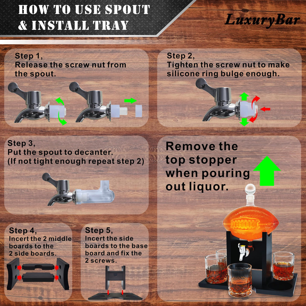 LuxuryBar refroidisseurs en acier inoxydable gardent boisson froide