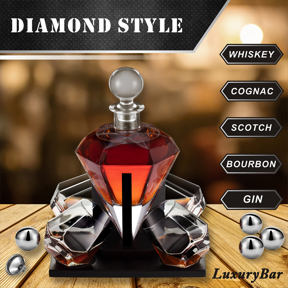 LuxuryBar verre tenu en main lors du service, prise en main confortable et stylée