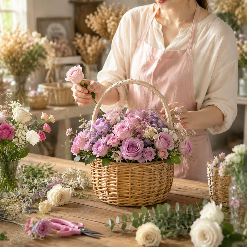Lyellfe doublure plastique intérieure visible, protection contre l'humidité pour fleurs