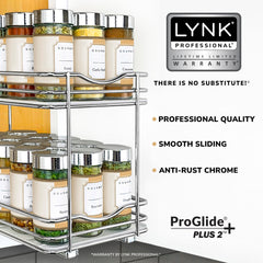 LYNK PROFESSIONAL gros plan sur glissière PROGLIDE PLUS 2 pour glisse fluide