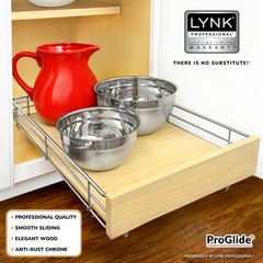 LYNK PROFESSIONAL gros plan sur glissière PROGLIDE pour ouverture fluide