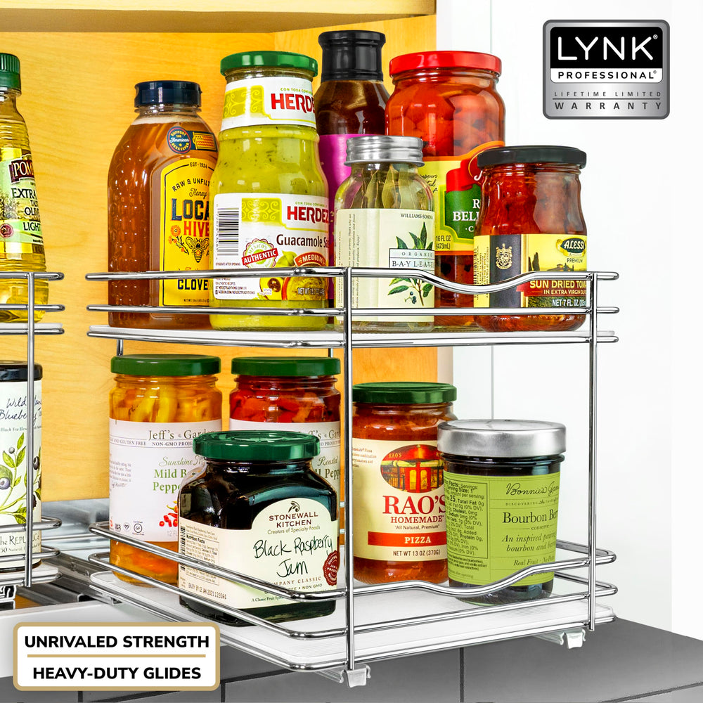 LYNK PROFESSIONAL rack chargé de bouteilles illustrant solidité et stabilité