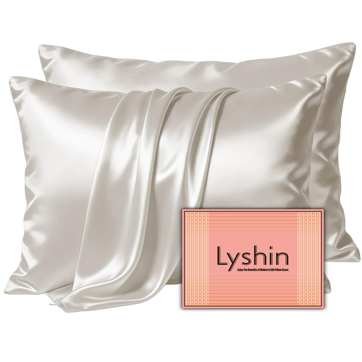 LYSHIN taie king avant emballage, présentation élégante et protection