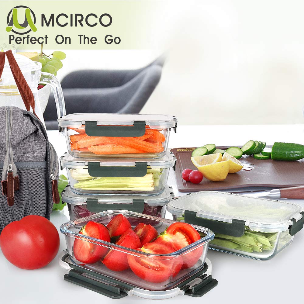 M MCIRCO boîtes rangées au réfrigérateur organisation optimisée