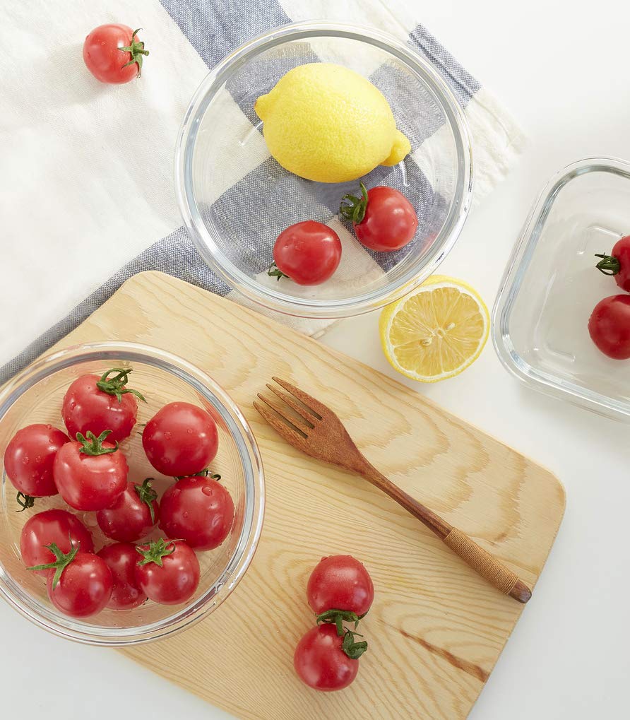 M MCIRCO couvercles blancs emboîtés pour rangement compact