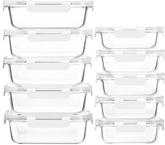 M MCIRCO face avant du lot de 10 boîtes, rangement optimisé