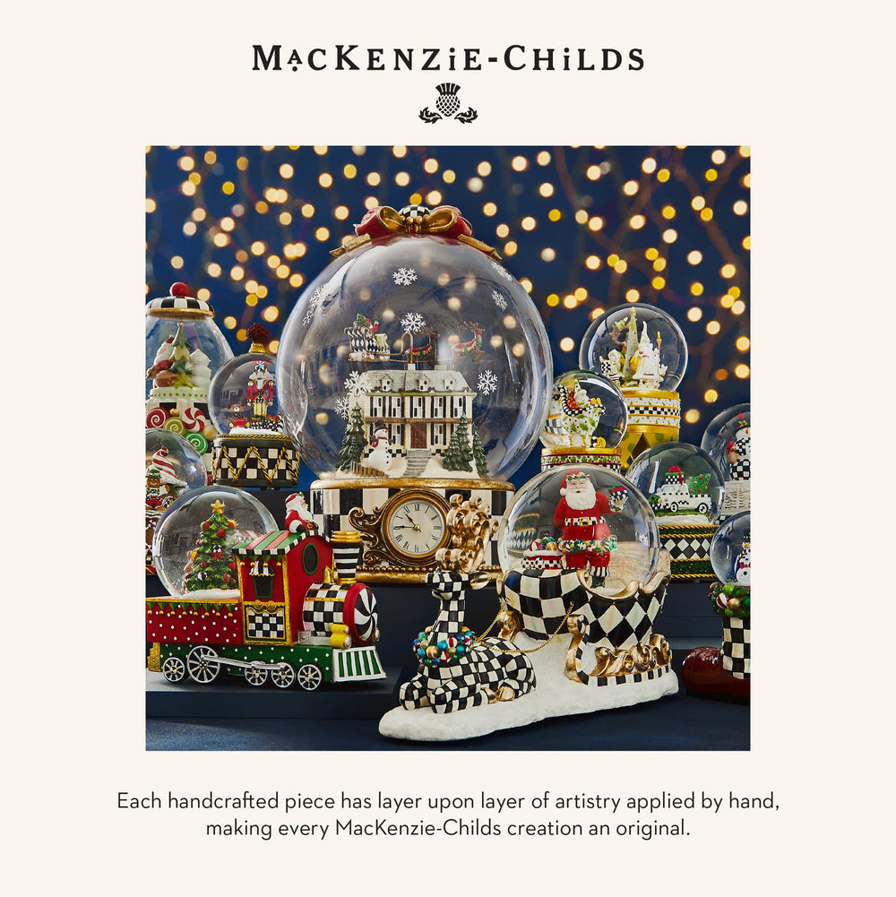 MACKENZIE-CHILDS mise en scène déco intégrée à une table de fête raffinée