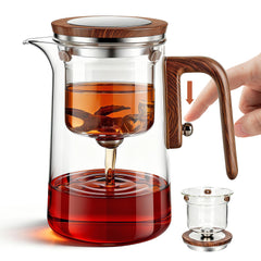 MACTANO théière face avant montrant design élégant et praticité