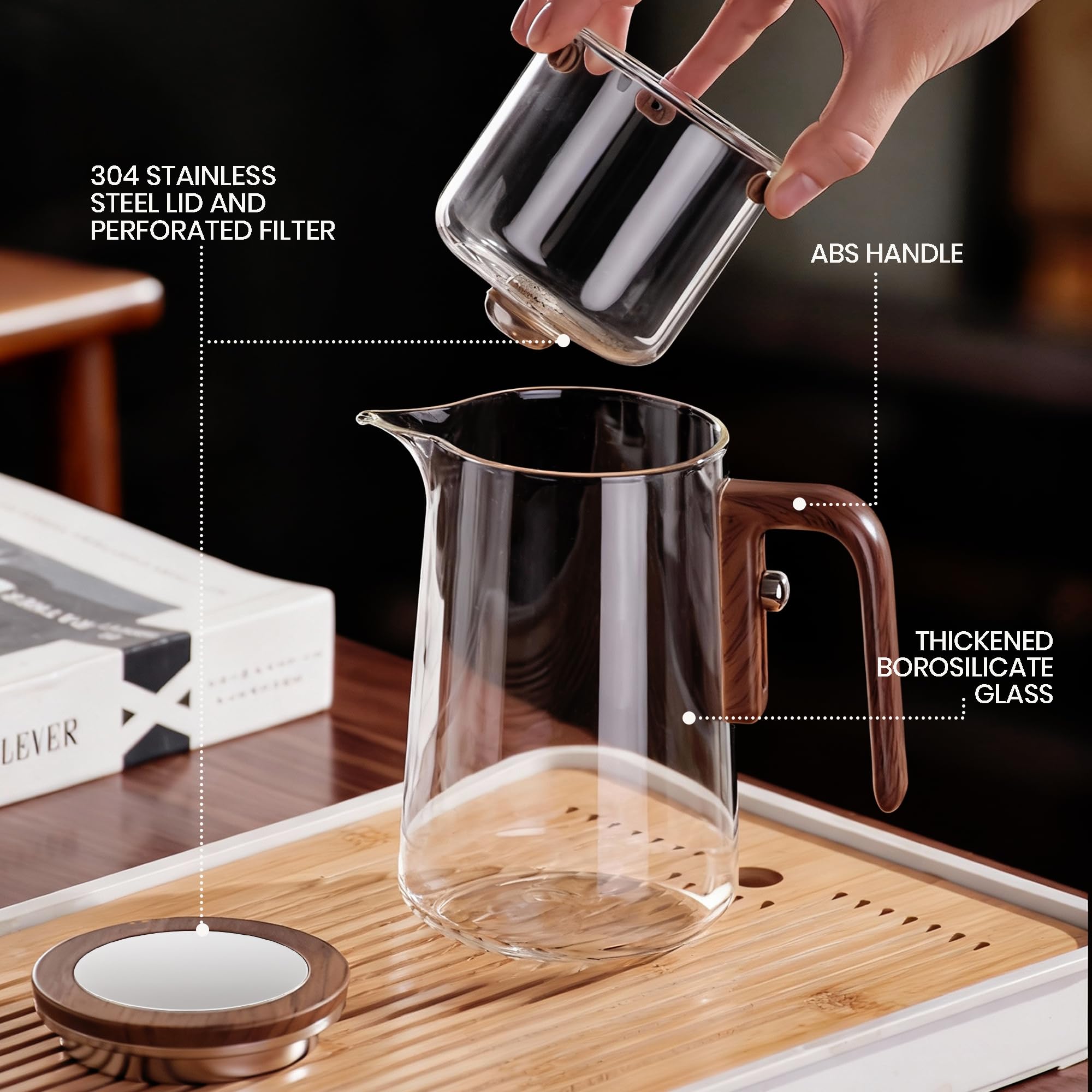 MACTANO verre borosilicate vue latérale résistance thermique assurée