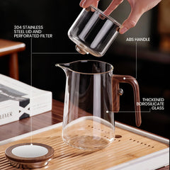 MACTANO verre borosilicate vue latérale résistance thermique assurée