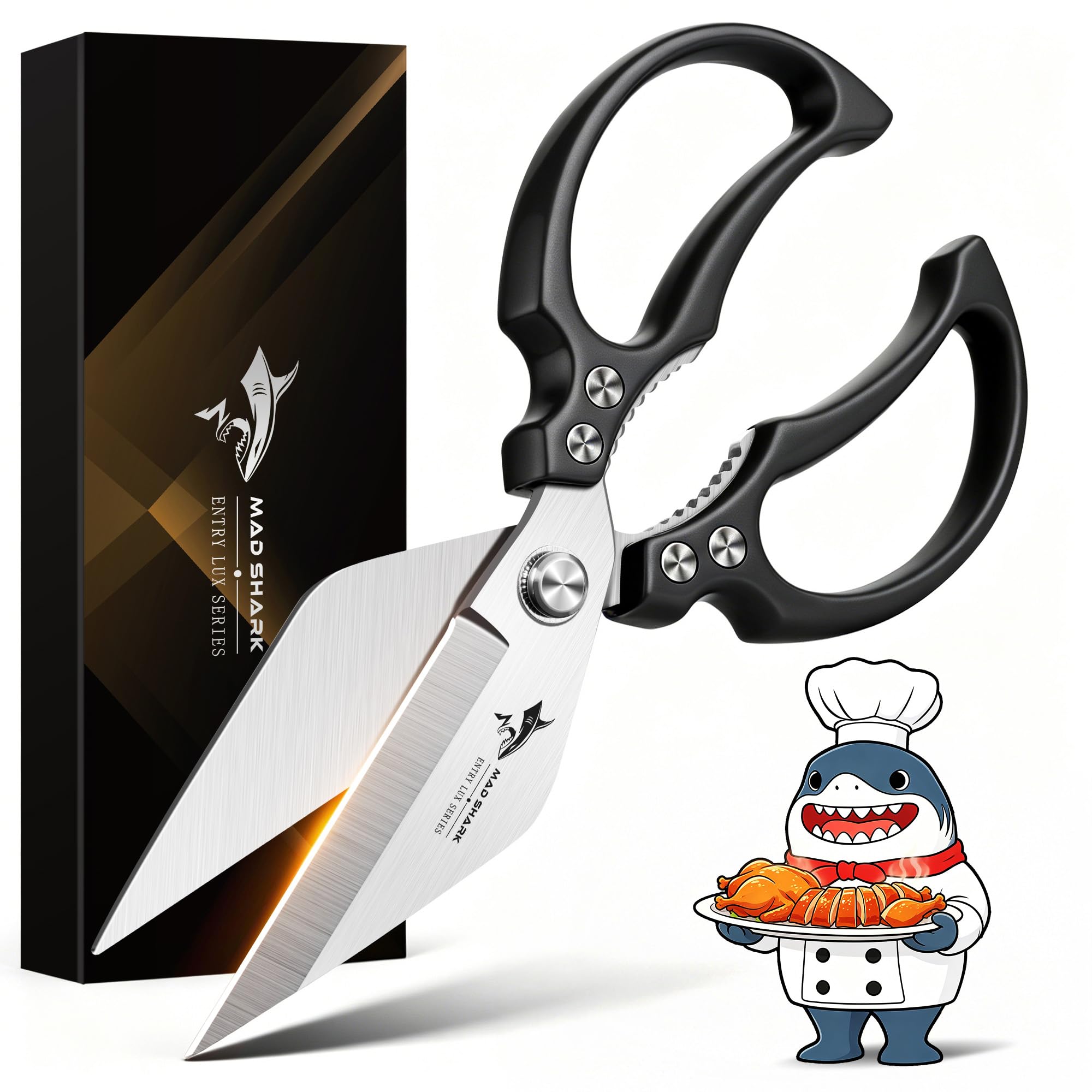 MAD SHARK face avant avec emballage élégant et performance durable