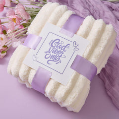MADDIFY couverture en flanelle doux gros plan, apporte confort chaleureux