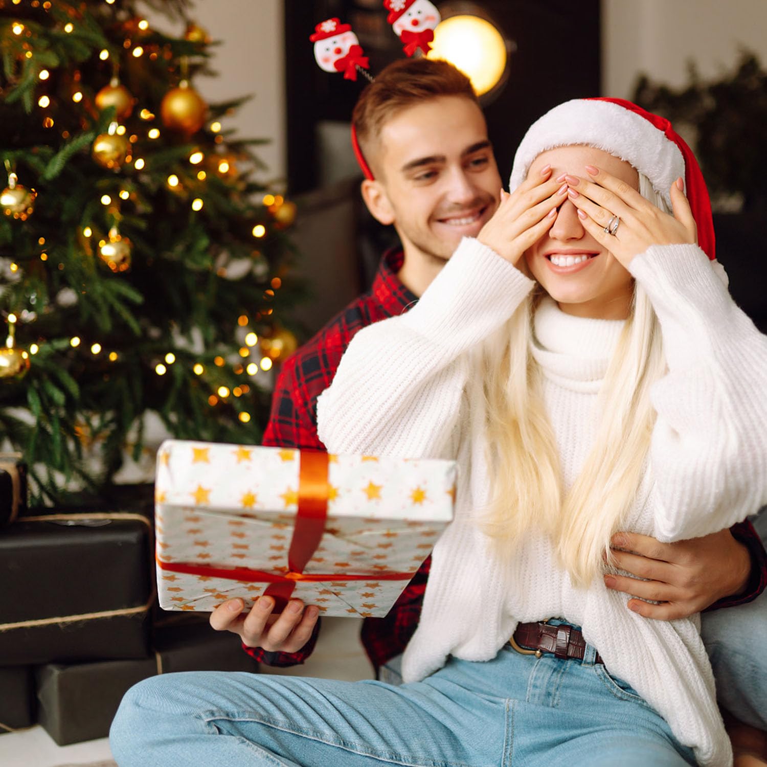 MADDIFY panier disposé comme cadeau festif, donne une présentation soignée
