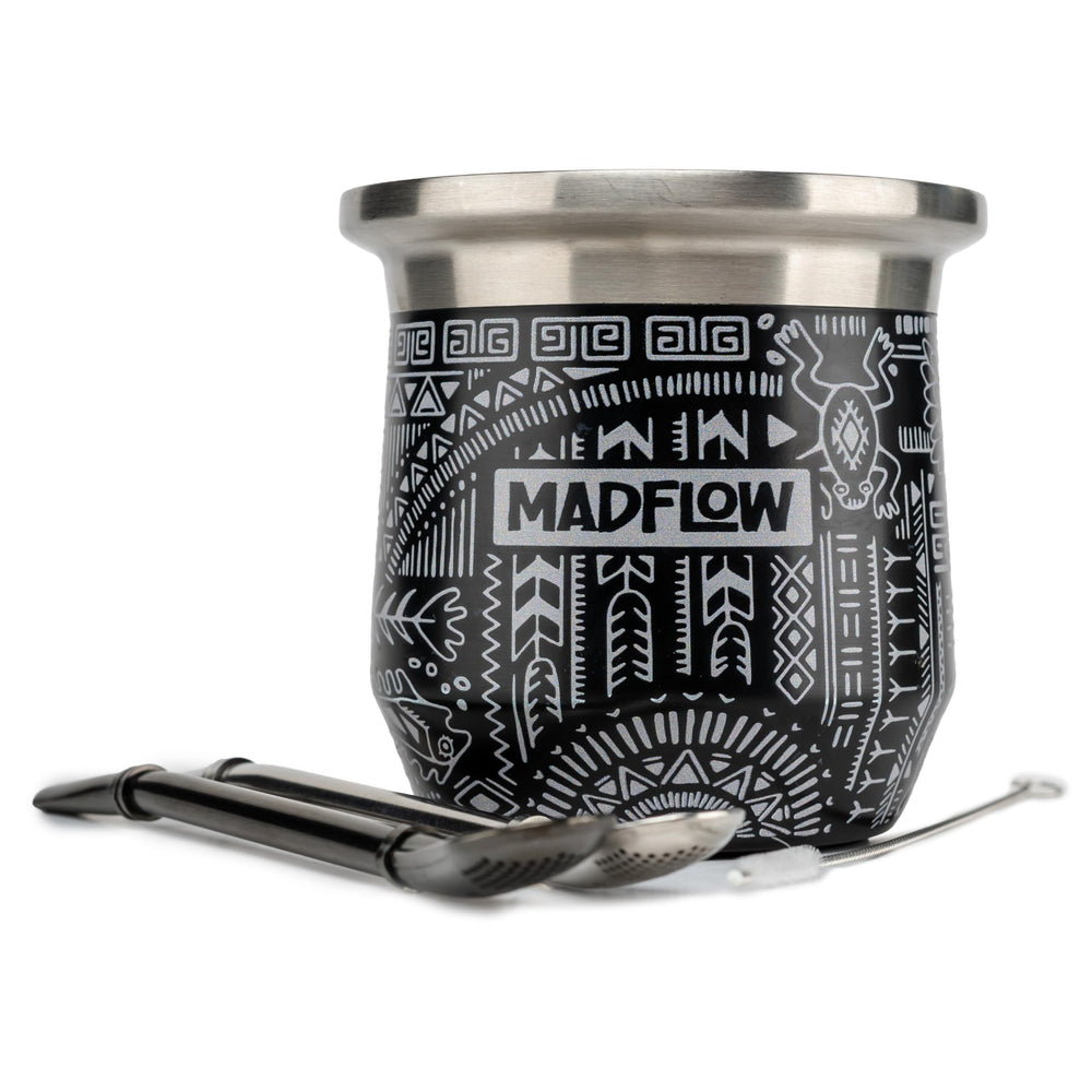 MADFLOW gobelet face avant montrant design calebasse et prise en main confortable