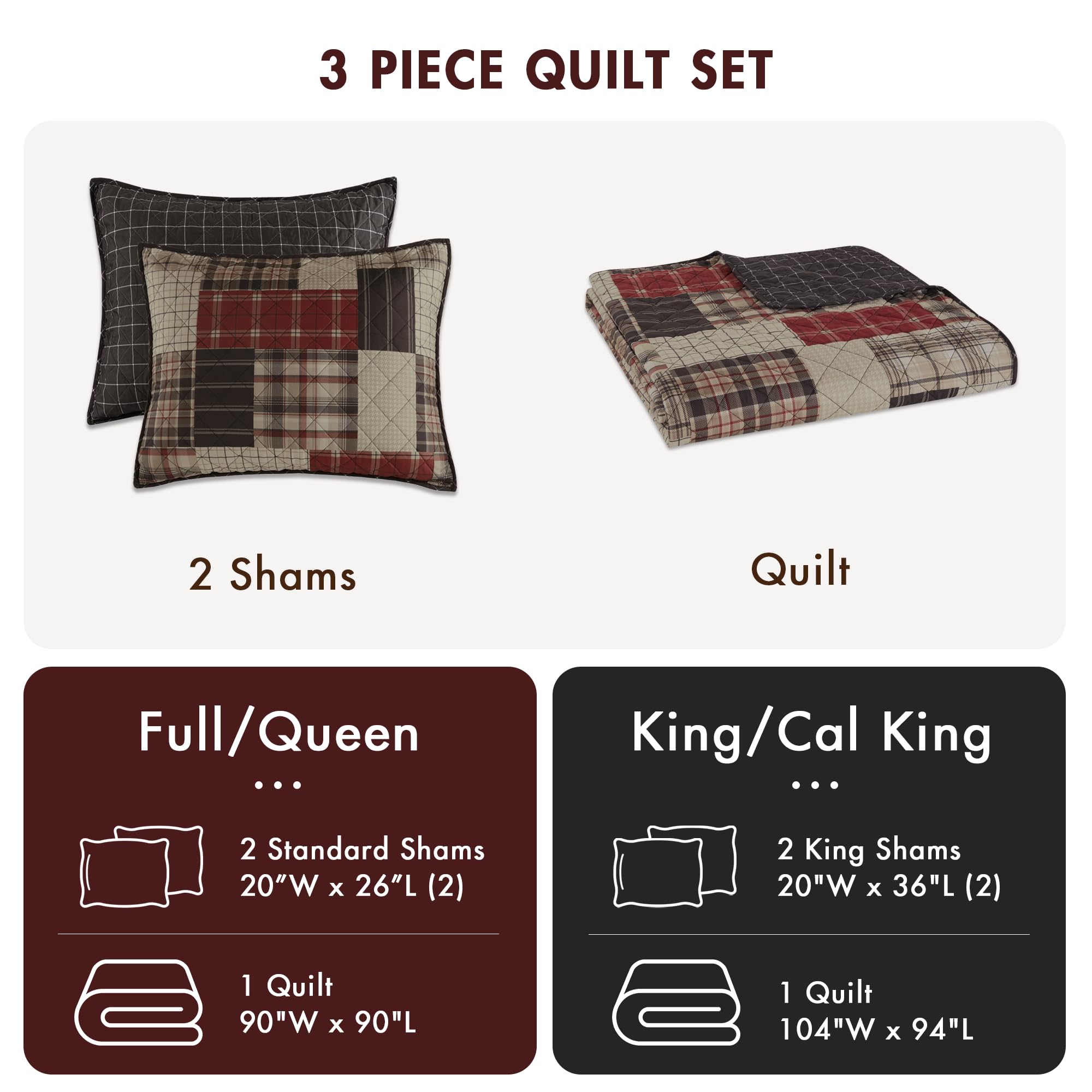 Madison Park couette posée sur lit illustrant style chalet accueillant