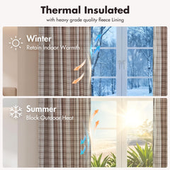 Madison Park poche-tringle prête à installer sur tringle standard