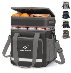 Maelstrom sac repas vue face montrant trois compartiments et organisation pratique