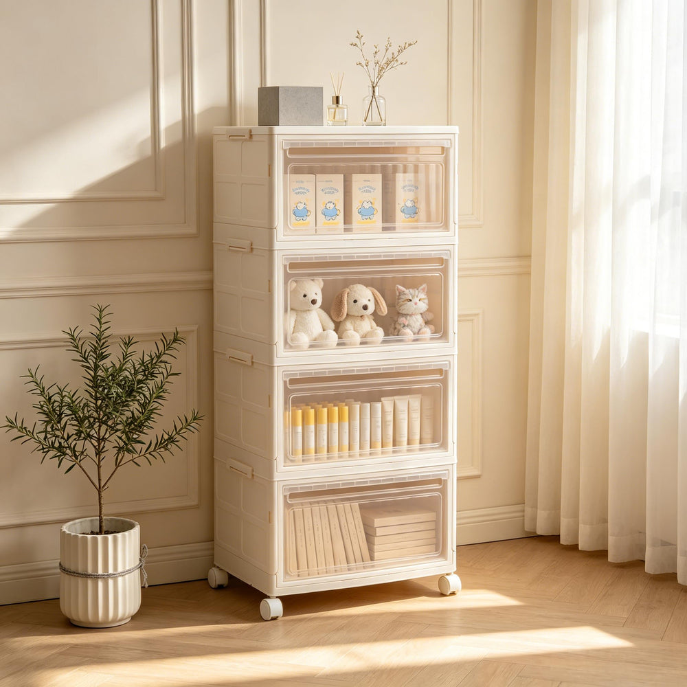 Maeytau lifestyle dans une chambre d'enfant optimisant rangement et accessibilité