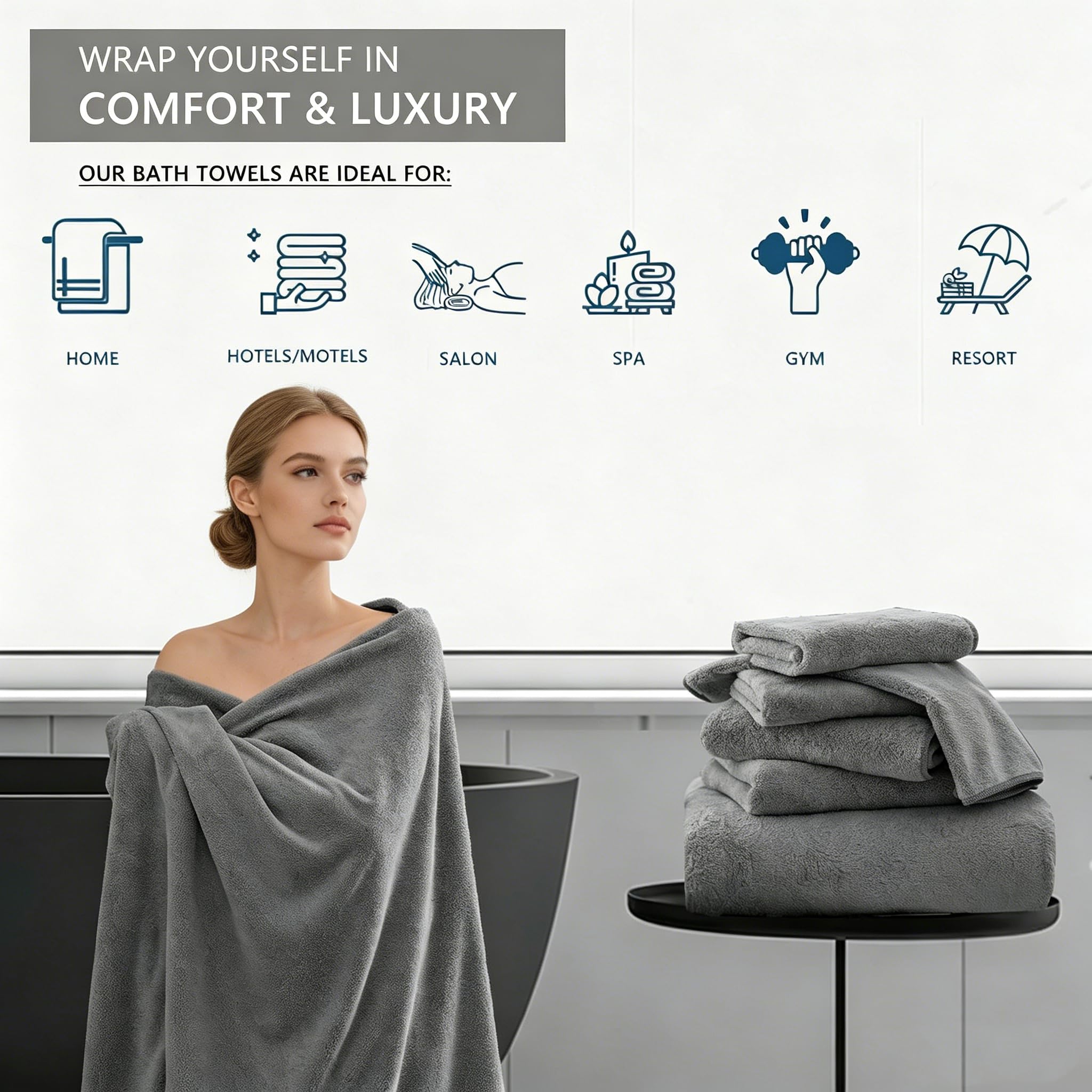 MAGGEA détail du bord renforcé et double couture assurant durabilité