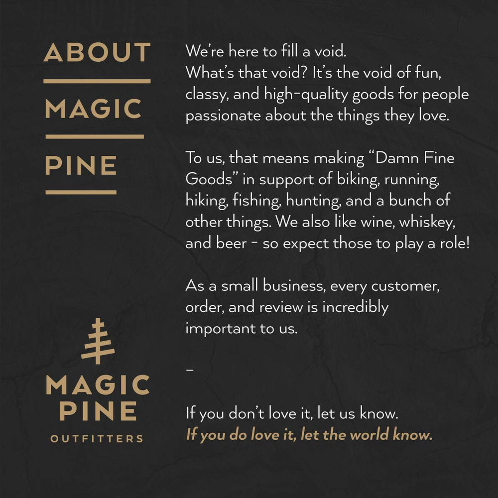 Magic Pine tumbler posé sur bateau illustrant usage en plein air