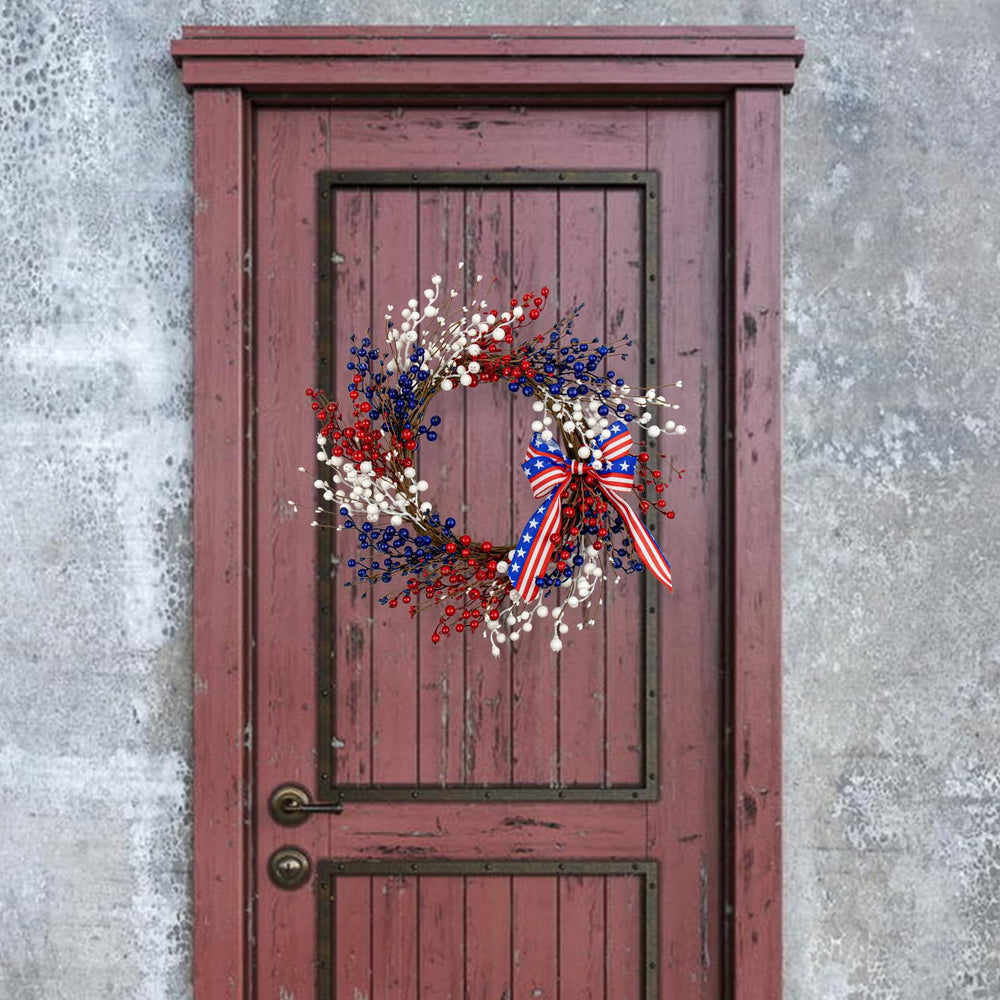 MagicWreath détail de la base en vigne garantissant tenue robuste et légère