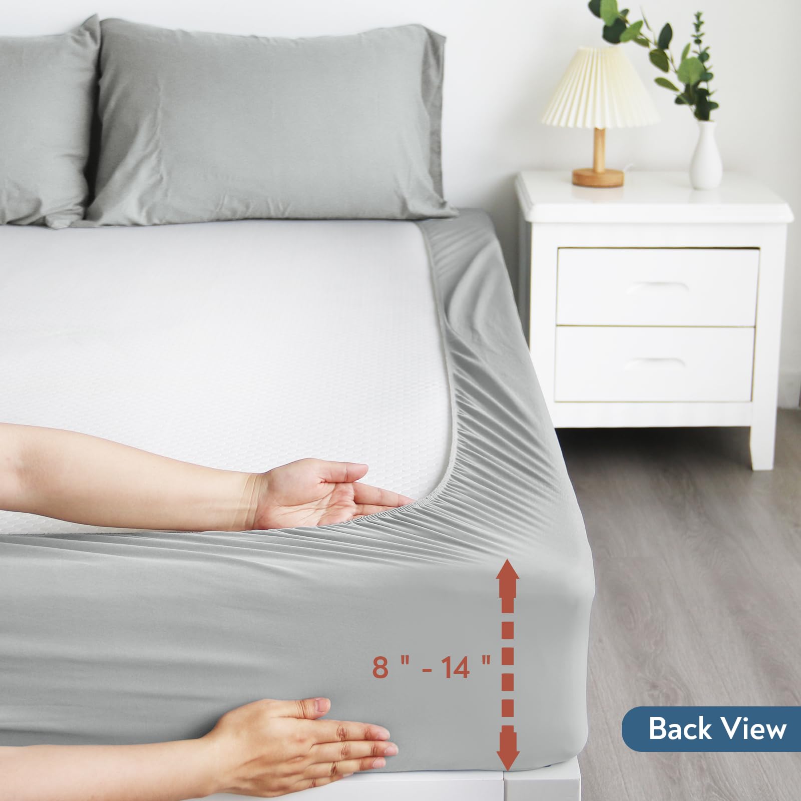 Magik & Kover mise en scène chambre montrant housses twin pratiques et esthétiques