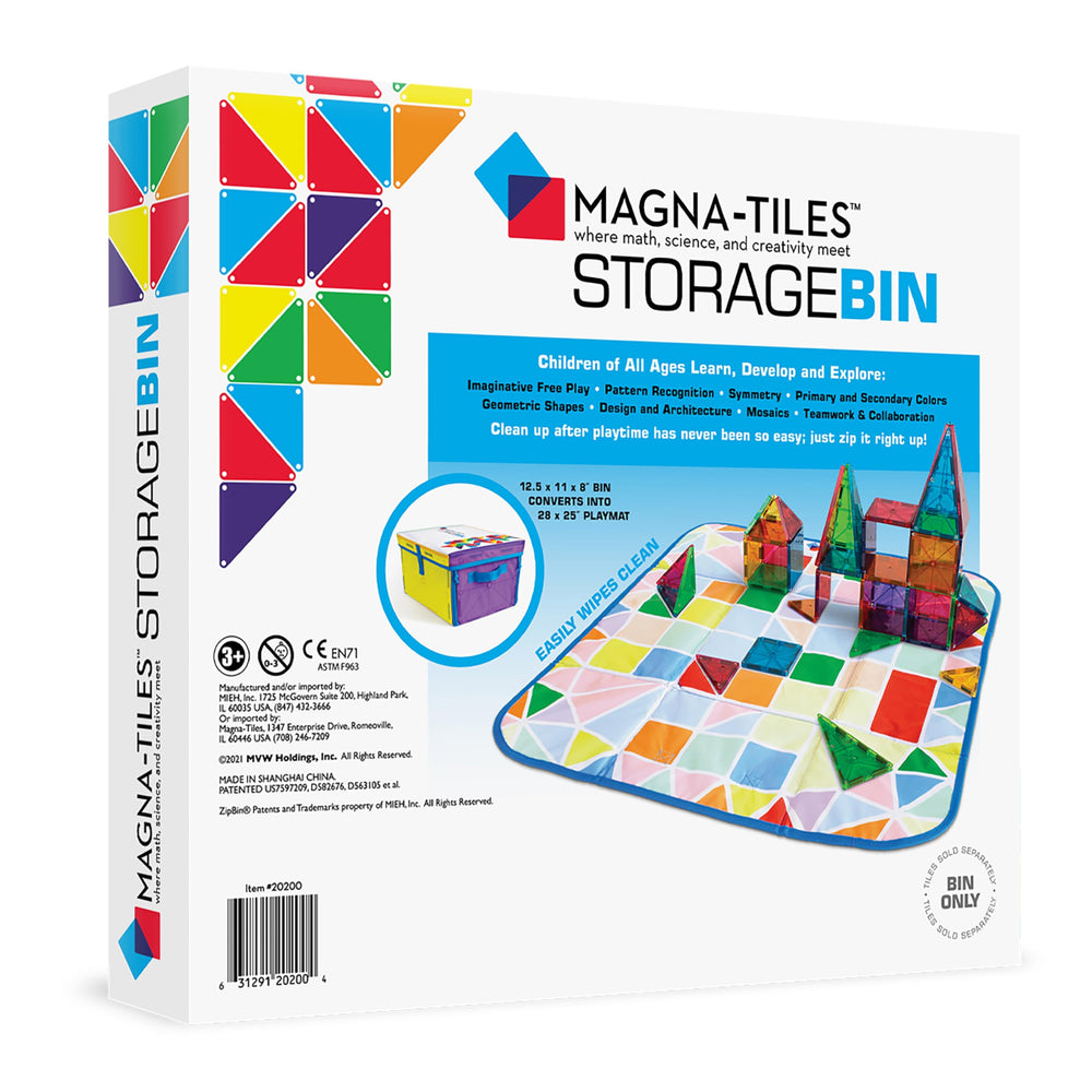 MAGNA-TILES tapis de jeu ouvert offrant surface ludique pour constructions