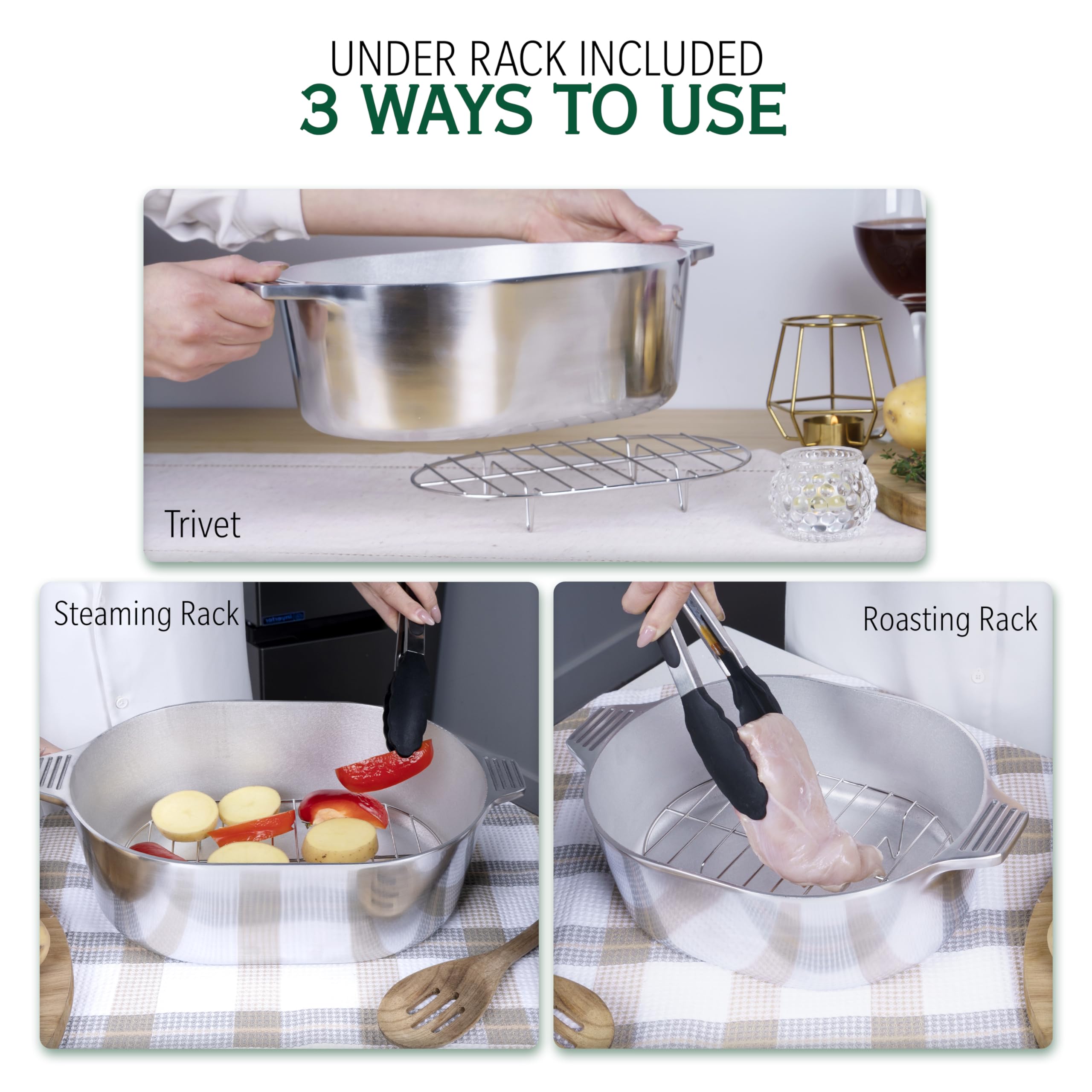 MAGNAWARE cocotte remplie de gumbo, conservation des saveurs
