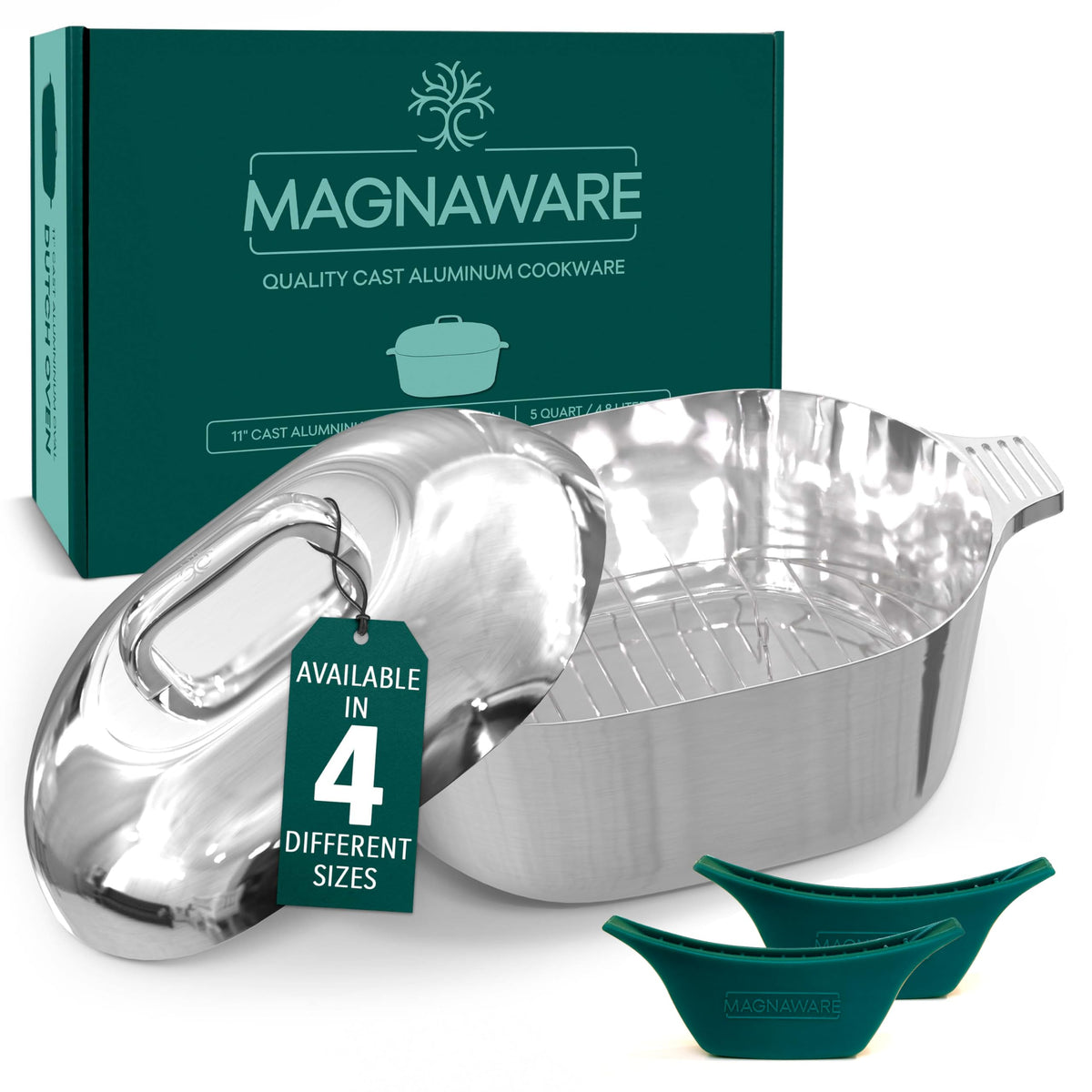 MAGNAWARE cocotte ovale face avant, design solide et polyvalent