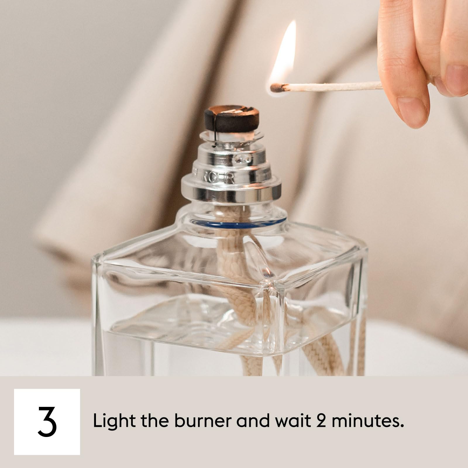 MAISON BERGER démonstration usage lampe pour diffusion sans flamme sécurisée