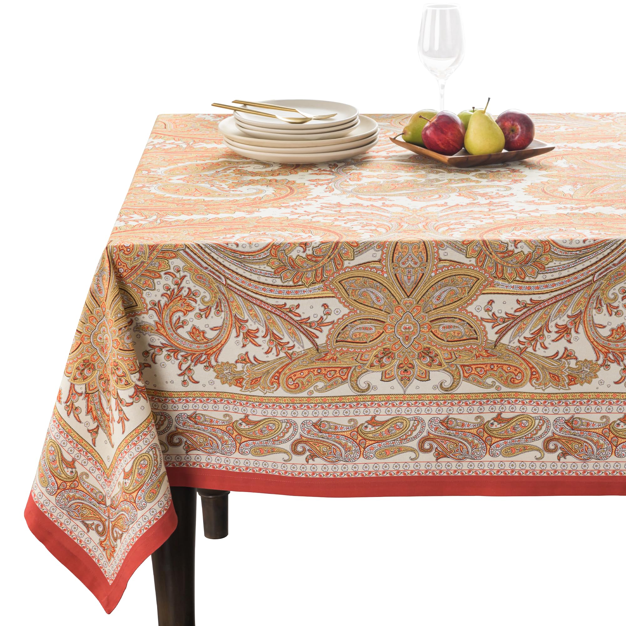 Maison d' Hermine nappe rectangulaire vue d'ensemble habille table