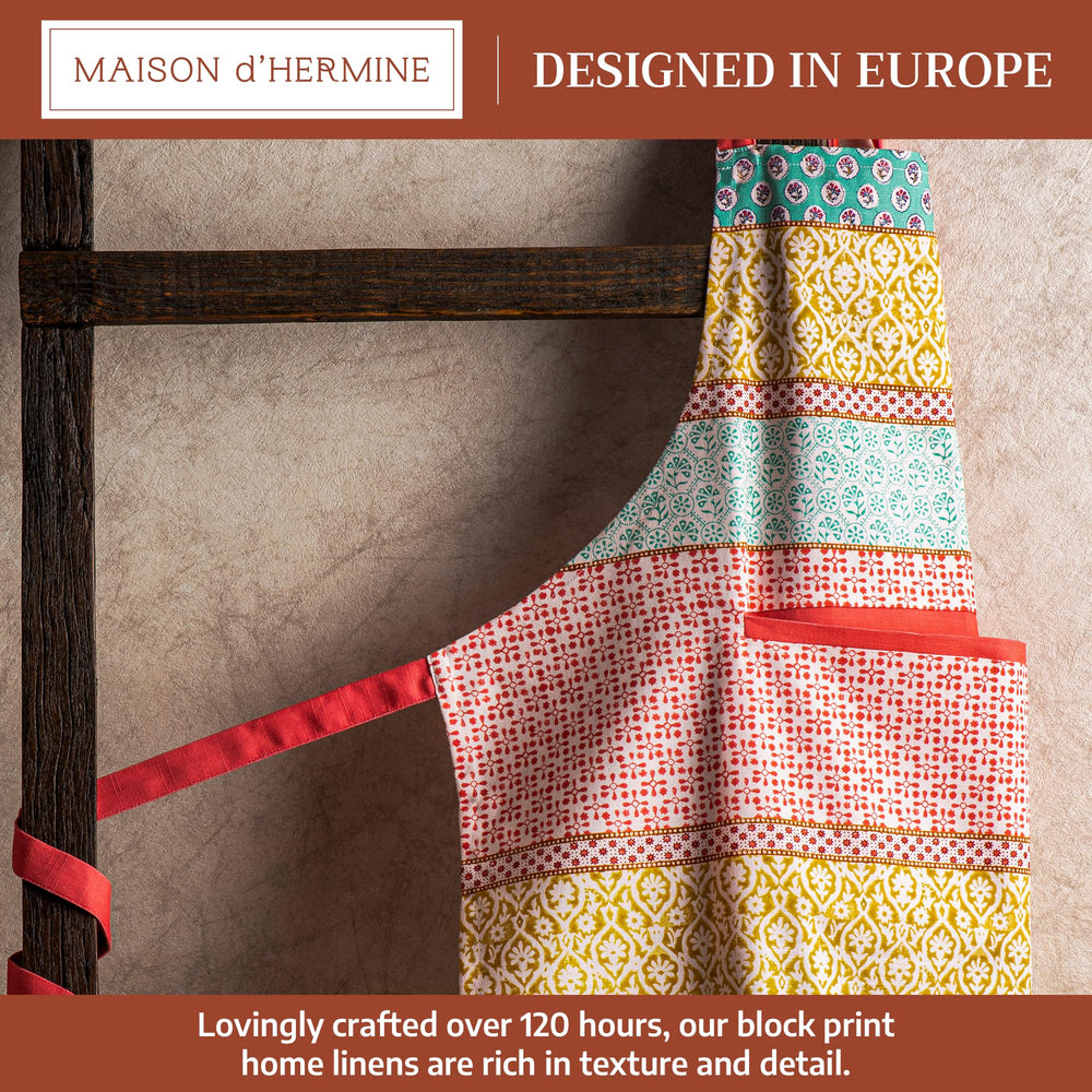 Maison d'Hermine gros plan tissu coton douceur confortable