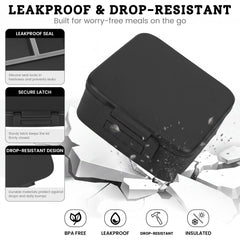 MAISON HUIS sac isotherme contenant boîte, thermos et glace pour conservation longue