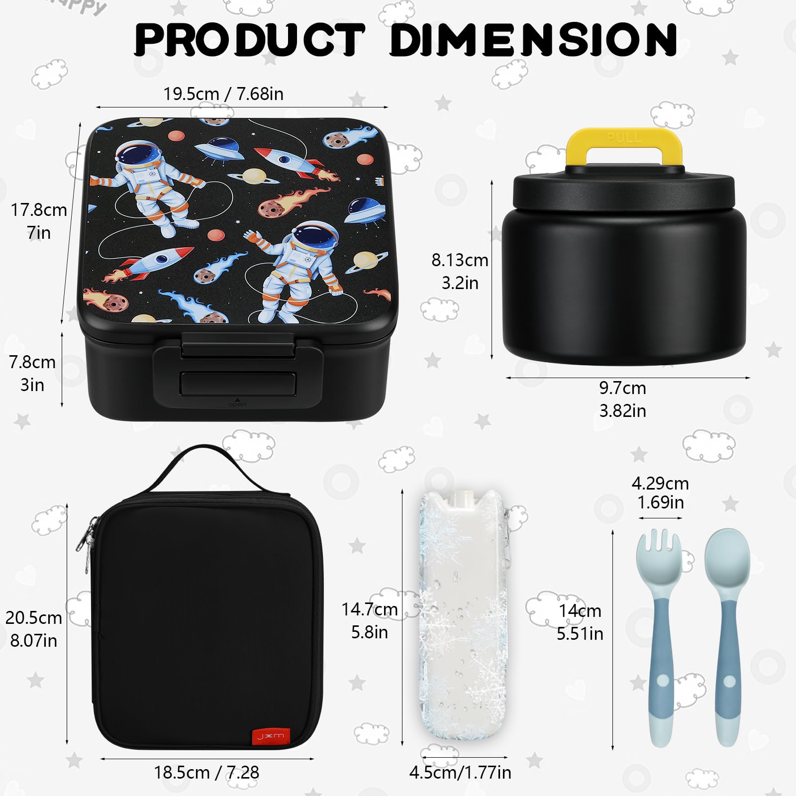 MAISON HUIS thermos soupe gros plan montrant l'isolation durable
