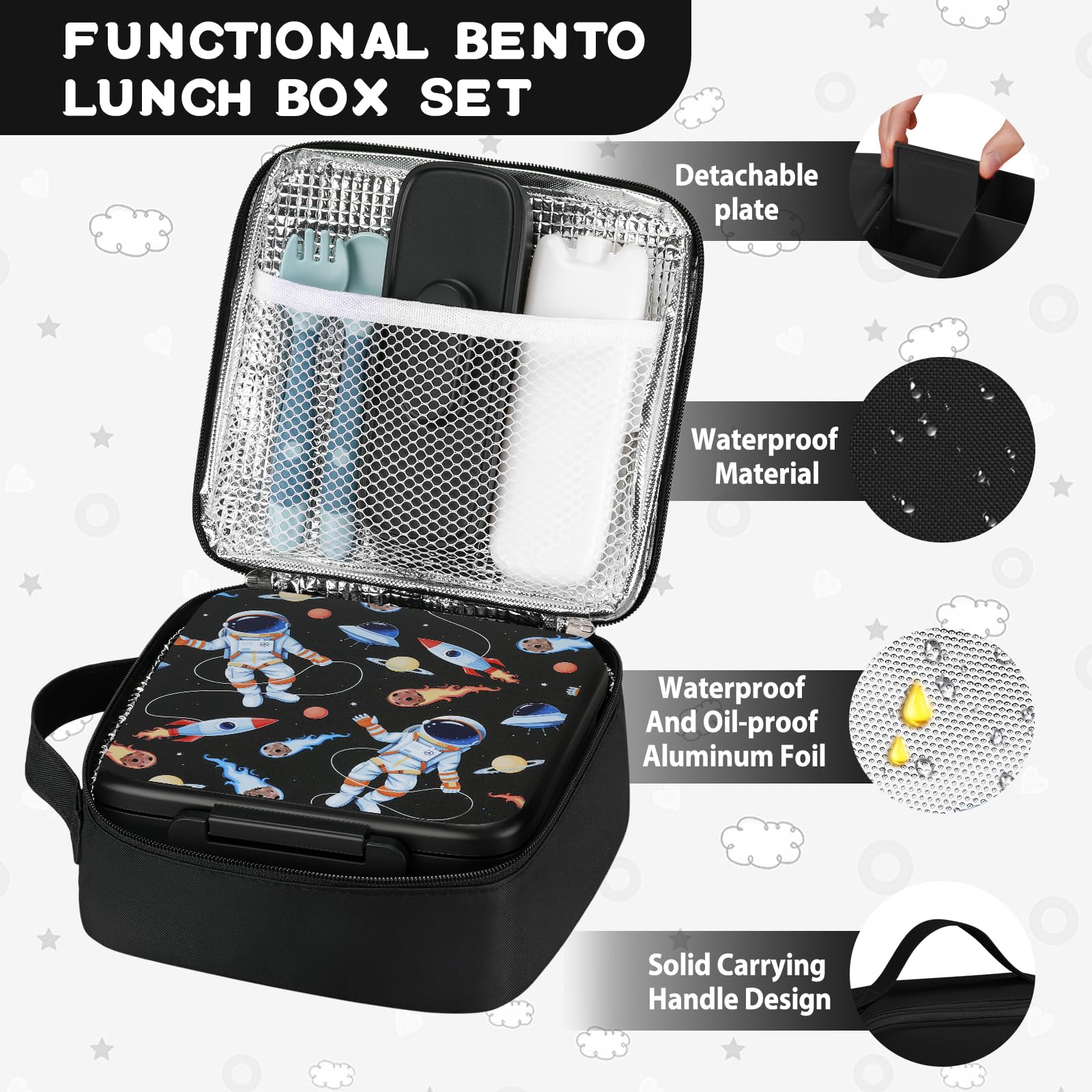 MAISON HUIS ustensiles et glacette inclus pour garder les aliments frais