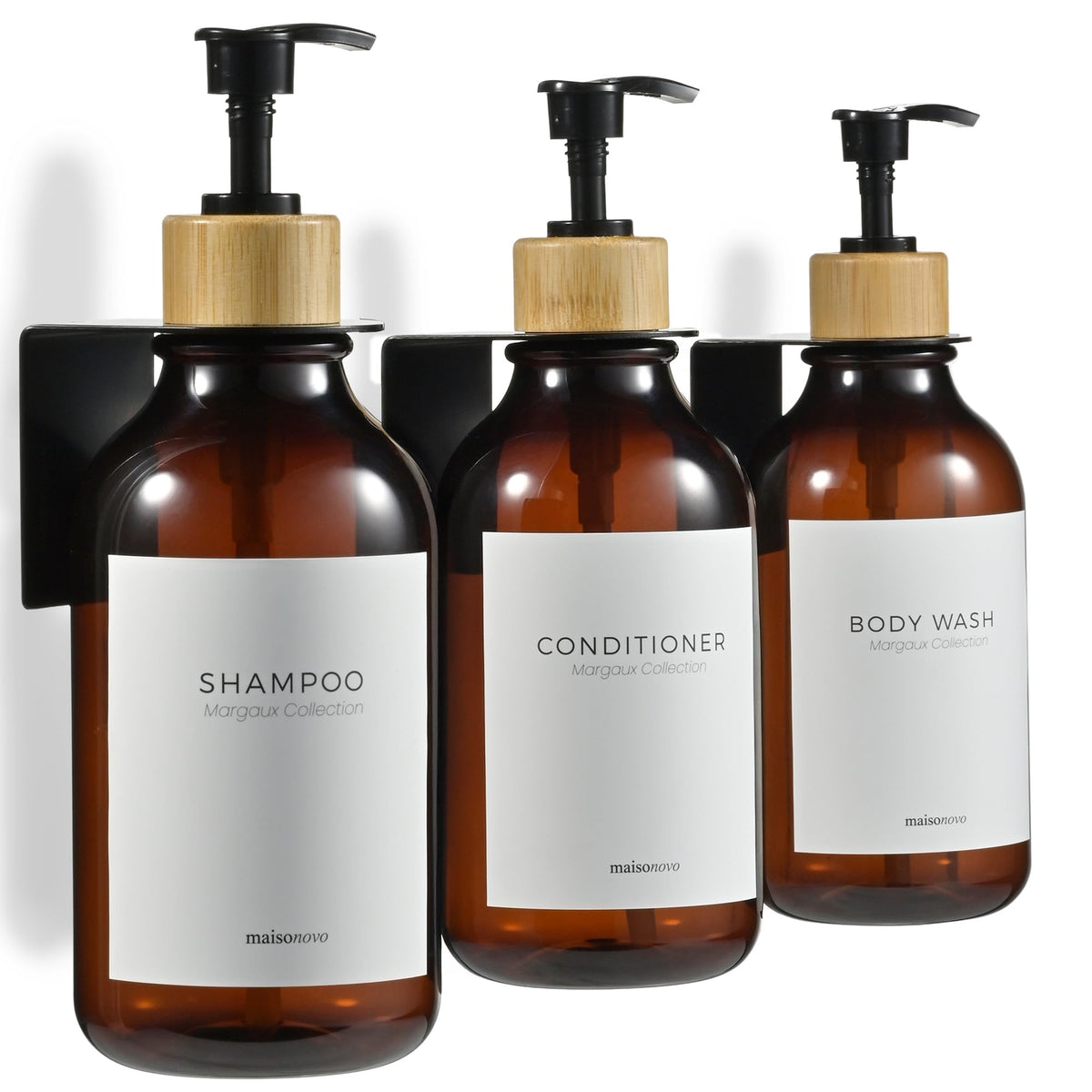 MaisoNovo distributeur face ambre élégant organisé et gain de place