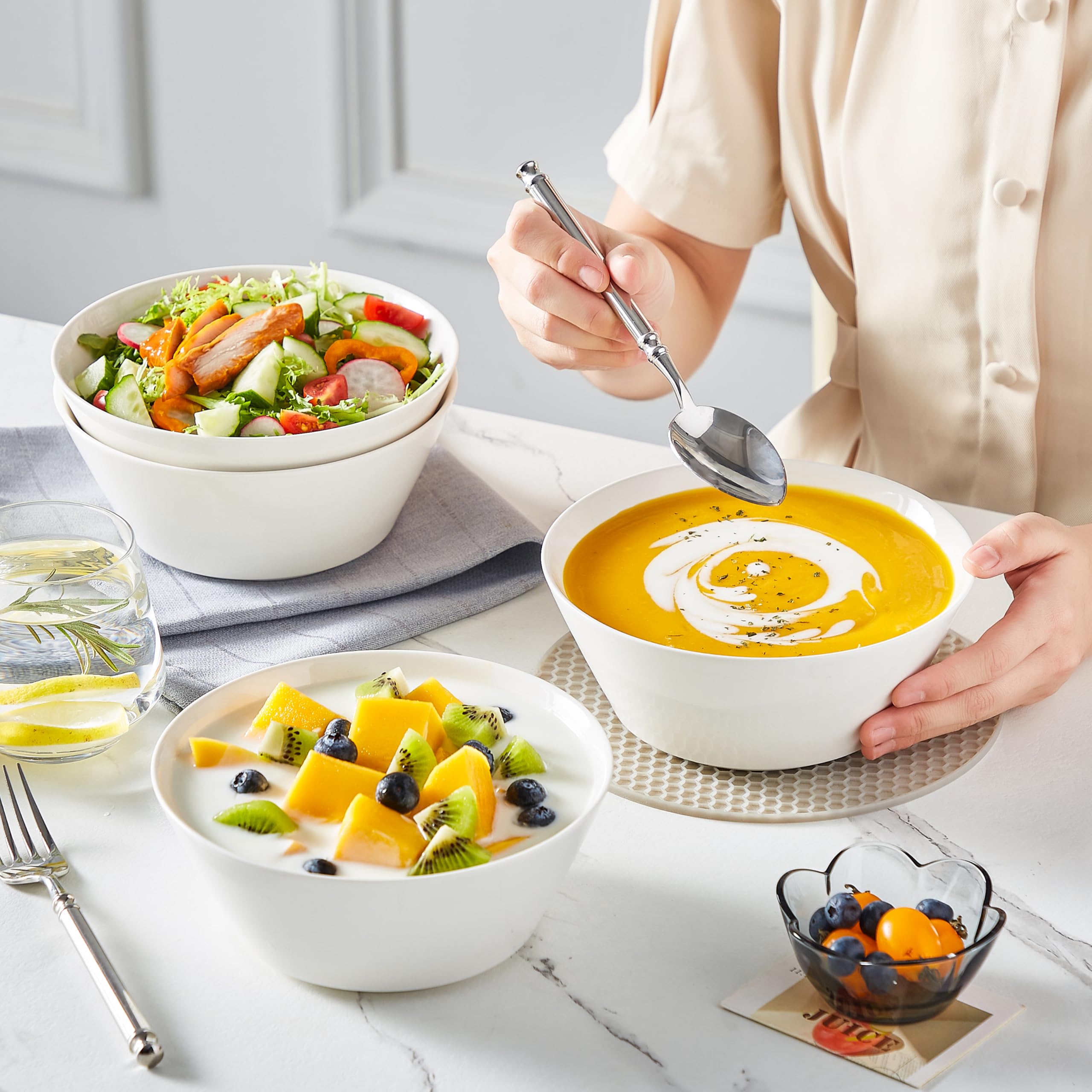 MALACASA mise en scène table repas montrant esthétique et convivialité