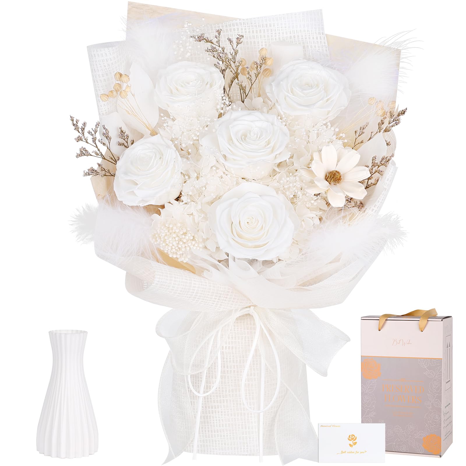 MAMAMIKO bouquet face avant élégant prêt à offrir et durable