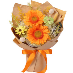 MAMAMIKO bouquet dans son coffret cadeau montrant présentation prête à offrir