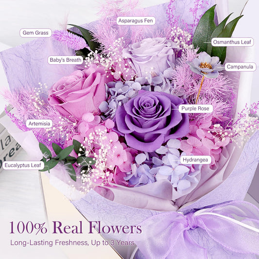 MAMAMIKO gros plan pétales préservés conservant couleur et texture naturelle