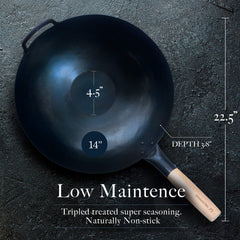Mammafong surface assaisonnée dévoilant glisse antiadhésive naturelle
