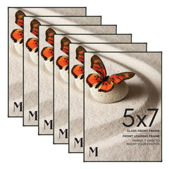 MANTELLO ESSENTIALS face avant du cadre 5x7 montrant une photo nette et élégante
