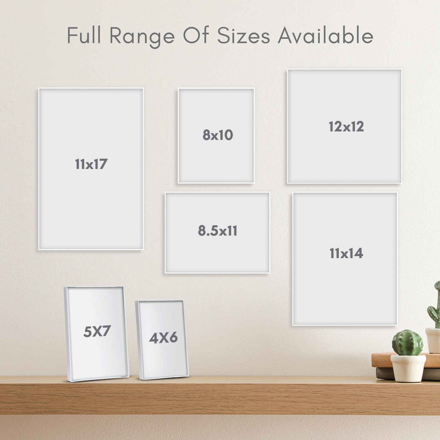 MANTELLO ESSENTIALS cadre 5x7 dans un décor intérieur montrant intégration facile