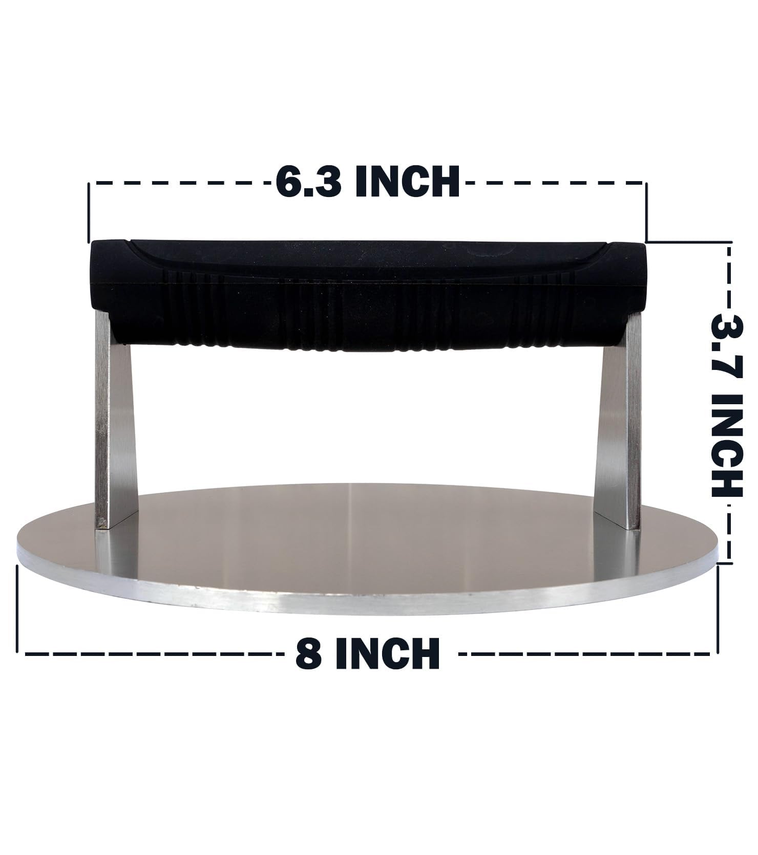 Manucode comparaison taille 8 pouces pour évaluer diamètre et couverture